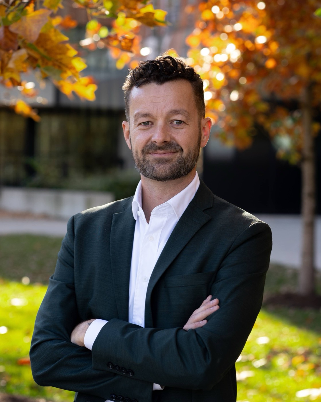 Rasmus Rosenberg Larsen on the University of Toronto Mississauga campus